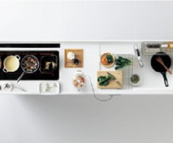 家事効率のポイントは調理スペースの確保