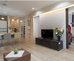 物が溢れないLDKに