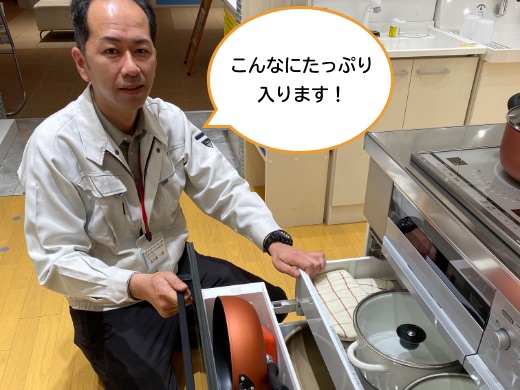 たっぷり収納できて、出し入れも簡単！